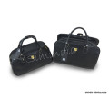Set of 2 High Quality Duffle Luggage Bags - BLACK