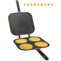 Perfect Pancake Maker Omelet Maker Egg Cake Baking Tool Four Hole Mould Pan Mould Pancake Maker