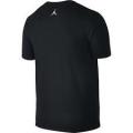 Original Men's Air Jordan Air Dreams T-Shirt BLACK/WHITE - 801071 010 Size Large