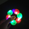 Hand Spinner Toy With LED to Reduce Stress gain Focus and Kills Boredom - Green Color