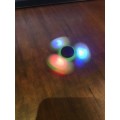 Hand Spinner Toy With LED to Reduce Stress gain Focus and Kills Boredom - Green Color
