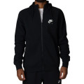 Original Nike Air Heritage Full Zip Warm Hoodie Men's 809056-010 Black Fleece Hoody Size Medium