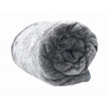New Arrivals Super Soft 3 PLY Heavy Quality Mink & Embossed Blanket - Grey