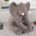 Stuffed Elephant Toy / Pillow for Baby - BROWN