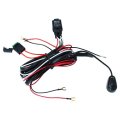 Wiring Harness for Off Road ATV/Jeep LED Light Bar 40 Amp Relay ON/OFF Switch