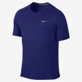 Original Mens Nike Dry Miler Short Sleeve DRI FIT Running Shirt Royal  Blue 683527 455 Size Medium