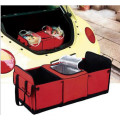 Auto Trunk Organizer with Cooler Bag Multi Durable Collapsible Compartment Cargo Storage Bag for Car