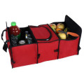 Auto Trunk Organizer with Cooler Bag Multi Durable Collapsible Compartment Cargo Storage Bag for Car