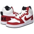 Original Mens Nike Court Borough 838938 101 White Red Black Size UK 11 (SA 11)