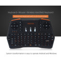 Wireless Mini Keyboard I8-Plus Handheld Touchpad Keyboard Mouse for PC Android