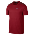 Original Mens Nike Short Sleeve DRI FIT Running Shirt Red 904634 687 Size Medium