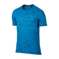 Original Mens Nike Dri-FIT Cool Tailwind SHORT SLEEVE TOP PHOTO BLUE 800808 435 Size Large