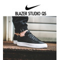 Original Mens NIKE Blazer Studio QS Black/ White 850478 002 Size UK 12 (SA 12)