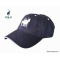 Original Mens Polo Classic Sports Cap - Blue- Double Pony