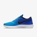 Original Mens Nike Free RN 831508 404  Blue Glow / Bright Crimson Size UK 11 or 12 (SA 11 or 12)