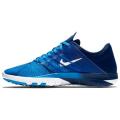 Original Women's Nike Free TR 6 Print Training Shoe Blue Glow/ White 833424 400 Size UK 5 (SA 5)