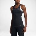 Original Womens Nike PRO HYPERCOOL Black/ Black 832056 010 Size Medium