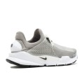 Original Mens NIKE SOCK DART Medium Grey/ Black- White 819686 002 UK Size 9 (SA 9)