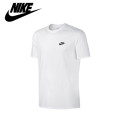 Original Mens NIKE Futura T-shirt In White 827021 100 Size Large