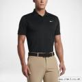 Original Mens Nike Solid LC Polo Golf Black DriFit 749332 010 Size XX Large