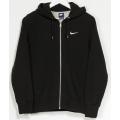Original Mens Nike Classic Full Zip Hooded Sweatshirt BLACK  813267 010 Choose from Large/ XL