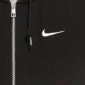 Original Mens Nike Classic Full Zip Hooded Sweatshirt BLACK  813267 010 Size Large