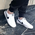 Original Mens NIKE Court MAJESTIC LEATHER 574236 100 White/ Black Size UK 11 (SA 11)