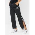 Original NIKE Women's NSW PANT SNAP ARCHIVE Trousers Black AT5480 010 Size Medium