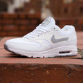 Original Women's NIKE AIR MAX 1 ULTRA ESSENTIALS White/ Wolf Grey 704993 102 Size UK 5.5 (SA 5.5)