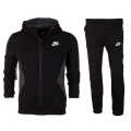 Original Nike Boys Sports Wear TRACKSUIT Set WARM FLEECE 939626 010 Size Medium