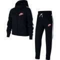 Original Nike GIRL's Sportswear Full Track Suit Fleece Black CD7542 010 Size Extra Large