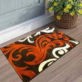 Brand New Turkish Door Mat - 1454A Brown and Dark Orange (Measures 60cm x 100cm)