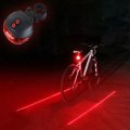 WATERPROOF CYCLING LED LASER SAFETY TAIL LIGHT