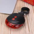 WATERPROOF CYCLING LED LASER SAFETY TAIL LIGHT