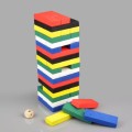 48pcs Wooden Stacking and Balancing Wiss Game Toy