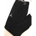 Original Men's Nike Air Jordan Jumpman Retro Flight Pants Joggers Black AA5591 010 Size XL