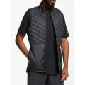 Original Mens Nike AeroLayer Men's Running Vest Black/Atmosphere Grey CJ5478 010 Size Large