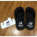 Original Men's POLO Summer Flip Flops Black Size Fits UK 8 (SA 8)