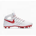 Original Mens Nike Huarache V LAX White/ LT Crimson 807142 161 Size UK 11 (SA 11)