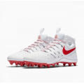 Original Mens Nike Huarache V LAX White/ LT Crimson 807142 161 Size UK 11.5 (SA 11.5)