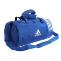 Original UNISEX adidas Convertible 3-Stripes Duffel Bag MEDIUM Blue DM7787