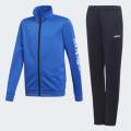 Original Boys adidas Linea 2 Pc Poly Tracksuit Junior Boys Blue EI7961 Size UK/SA 13-14 Years