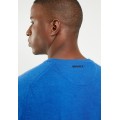 Original Mens PRINGLE Charleston V-neck Knit Azure/Blue Size XL