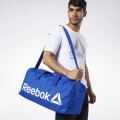 Original Unisex Reebok Active Core Medium Grip Duffle Bag Cobalt EC5508