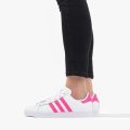 Original Women's adidas Coast Star White/Pink EE7464 Size UK 5 (SA 5)