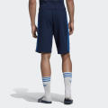 Original Men's ADIDAS Classic 3 Stripes Shorts COLLEGIATE NAVY/ BLUE BIRD CL7834 Size Medium
