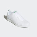 Original Men's adidas VS Advantage CL White/Green F99251 Size UK 11 (SA 11)
