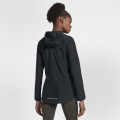 Original Women's NIKE Full Zip Essential Hooded NV Water Repel Jacket Black 890493 010 Size Medium