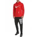 Original Mens Nike Sportswear Club Pullover Warm Hoodie Red CQ4884 657 Size Extra Large