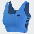 Original Women's adidas CROP TANK Bluebird CL9153 Size Medium